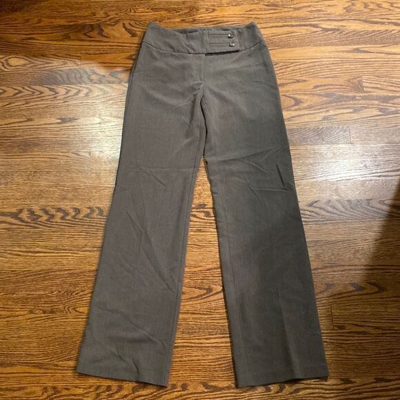 Tribal Size 2 Dress Pants Wide Leg Zip-Up Multi-Button Waist No Pocket - Picture 1 of 8